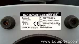 lote de  6 Centrífuga para Laboratórios Benchmark Scientific Inc. myFuge C1012