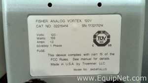 Lote de 6 Agitador Fisher Scientific 02215414
