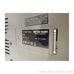 Mettler Toledo V20 Volumetric KF Compact Titrator