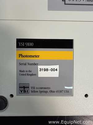 Medidor YSI Incorporated YSI 9100 Photometer