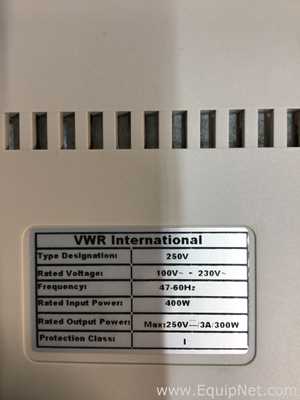 VWR 250V Electrophoresis Power Supply