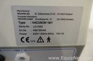 Bomba de Vacío Nouvag AG Vacuson 18/1