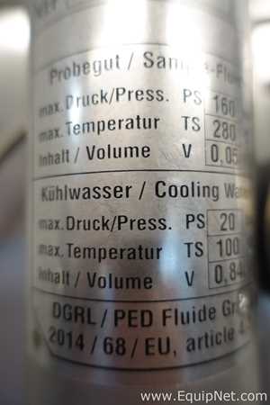 Equipamento para Amostras aço inox Wosthoff Messtechnik GmbH KEP G02S