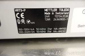 Mettler Toledo HR73-P Halogen Moisture Analyzer