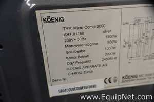 Koenig Micro Combi 2000 Microwave and Grill