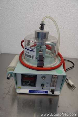 Lot of 2 Mattson Garvin P370S Air Samplers with Rotating Media Table