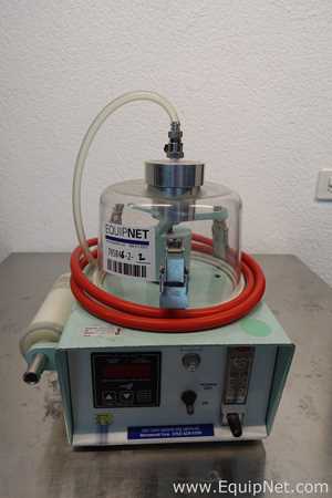 Lot of 2 Mattson Garvin P370S Air Samplers with Rotating Media Table