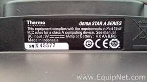 Lot of 4 Orion Star A Series pH and Conductivity Meters