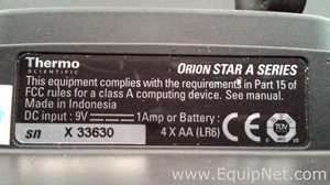 Lot of 4 Orion Star A Series pH and Conductivity Meters