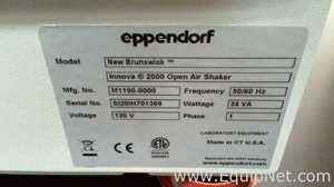 Eppendorf | New Brunswick Innova 2000 Open Air Shaker