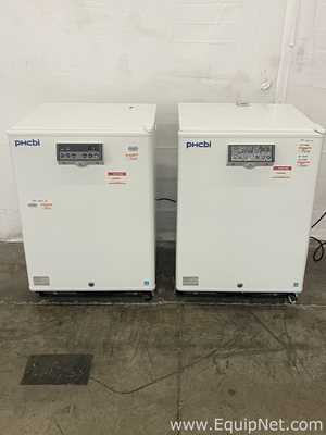 Lot of 2 PHCBI SR-L6111W-PA Undercounter Laboratory Refrigerator