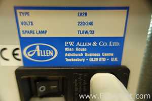 Máquina Verificadora PW Allen and Co. Ltd LV28