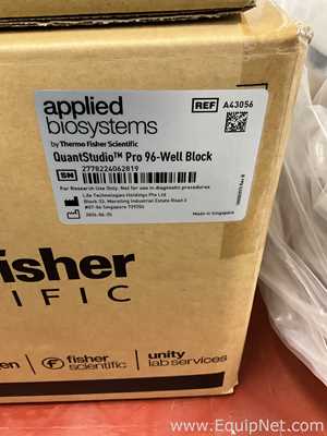 Unused Applied Biosystems QuantStudio 7 Pro Real-Time PCR System