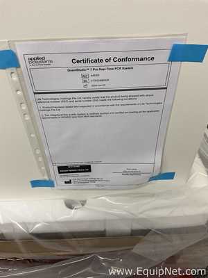 Unused Applied Biosystems QuantStudio 7 Pro Real-Time PCR System