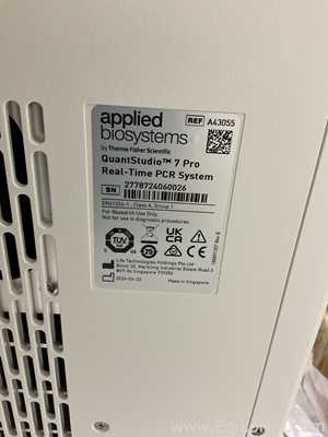 Unused Applied Biosystems QuantStudio 7 Pro Real-Time PCR System