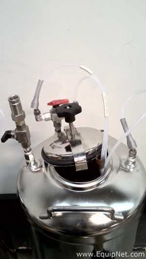 Lot of 2 Apache Stainless Equipment Stainless Steel Pressure Vessels