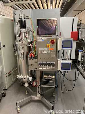 Infors HT Techfors-S Pilot-Scale 40 Liter Jacketed Stainless Steel Bioreactor