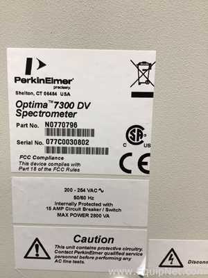 Espectrómetro Perkin Elmer Optima 7300 DV