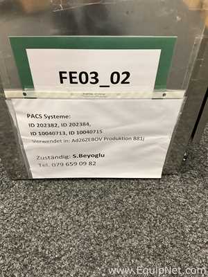 Lot of 2 PACS Systeme HMI with Controllers