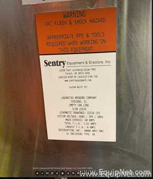 Equipo para elaboración y destilación de cerveza Sentry Equipment And Erectors, Inc. 