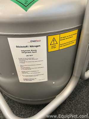 Tanque Cryotherm GmbH  Requisitos de Ar 50 L