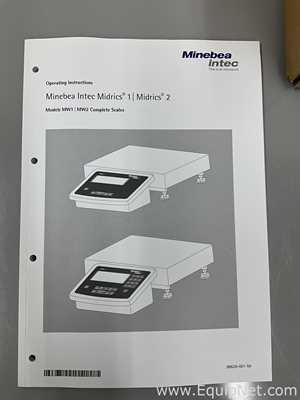 Unused Minebea Intec MW1P1E-60ED-I-V1 Benchtop Balance