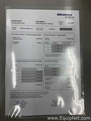 Unused Minebea Intec MW1P1E-60ED-I-V1 Benchtop Balance