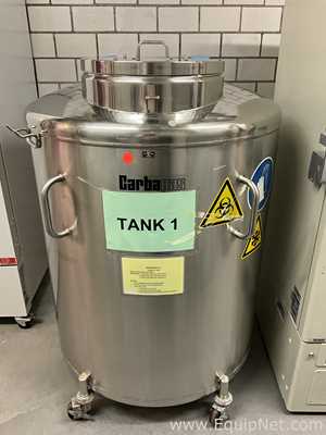 Carbagas RCB600 600L Stainless Steel Liquid Nitrogen Storage Tank