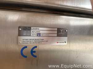 Linhas de Linha de Envase de Líquidos Optima Filling and Packaging Machines GmbH Linoline full filling line