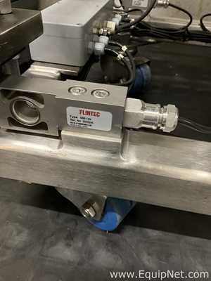 Xcellerex XDM-Q-50-T 50L Jacketed Single-Use Stainless Steel Mixing Tank