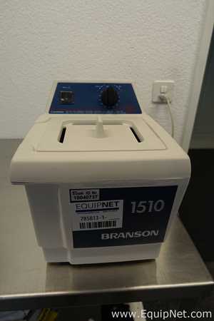 Branson 1510E-MTH Ultrasonic Cleaner Bath Heated with Mechanical Timer and Lid