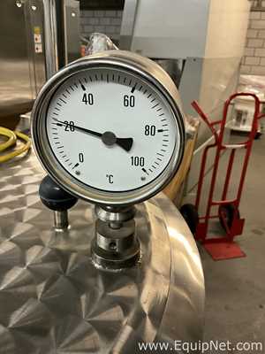 Kasag 100L Jacketed Stainless Steel Mixer