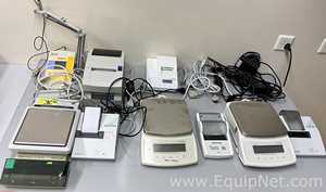 Miscellaneous Lot of Balances Printers, and pH Meters