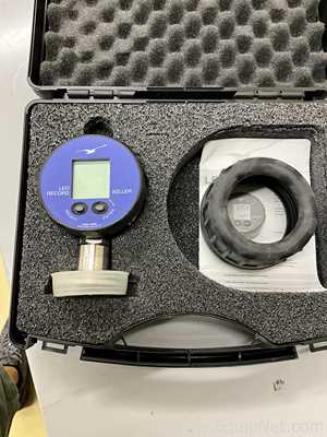 Lot of 5 Keller Leo Record -1 to 3 Bar Digital Manometers