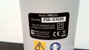 Homogeneizador Pro Scientific PRO250