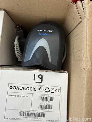 Lote de 13 Lector de Códigos de Barras Datalogic GRYPHON GD 4130 BK