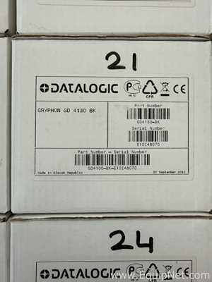 Lote de 13 Lector de Códigos de Barras Datalogic GRYPHON GD 4130 BK