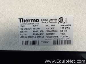 Thermo Electron Sorvall Legend MACH 1.6 Centrifuge