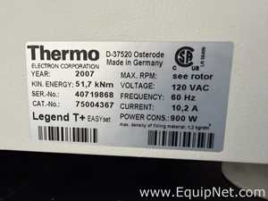 Thermo Electron Corporation Legend T Plus General-Purpose Benchtop Laboratory Centrifuge