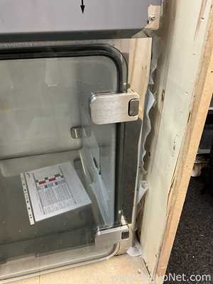 Unused Custom Made Material Airlock Double Door Clean Rom Transfer Hatch