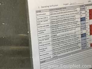 Unused Custom Made Material Airlock Double Door Clean Rom Transfer Hatch