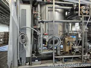 NETZSCH Industrial Premix Extension Skid 1-2 - Two 4,000 L Agitator Tanks, Maxshear Mixer and Pump
