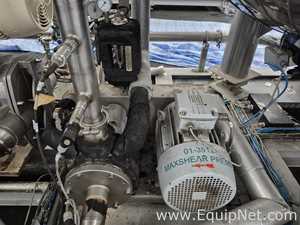 NETZSCH Industrial Premix Extension Skid 1-2 - Two 4,000 L Agitator Tanks, Maxshear Mixer and Pump