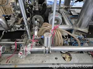 NETZSCH Industrial Premix Extension Skid 1-2 - Two 4,000 L Agitator Tanks, Maxshear Mixer and Pump