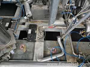 NETZSCH Industrial Premix Extension Skid 1-2 - Two 4,000 L Agitator Tanks, Maxshear Mixer and Pump