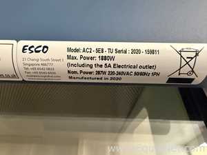 Esco AC2-5EB-TU Airstream Class II Type A2 Biological Safety Cabinet