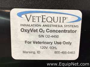 Anestésico VetEquip Inc OxyVet O2 Concentrator