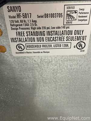 Sanyo HF-5017 Refrigerator