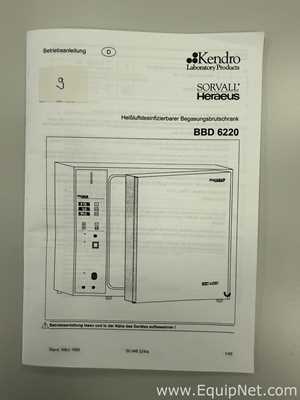 Incubadora Thermo Scientific BBD 6220