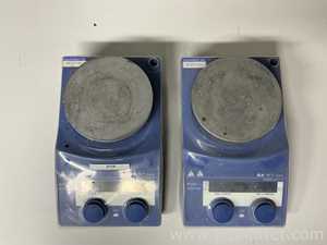 lote de  2 Agitador e Placa de Aquecimento IKA RCT BASIC